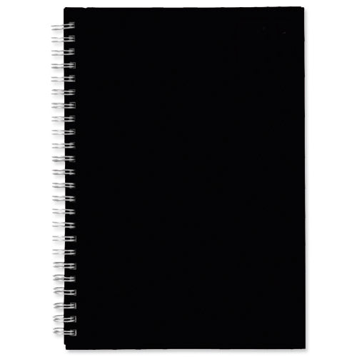 Select Wirebound Notebook Ruled Hard Cover A5 pack of 5 - Selected