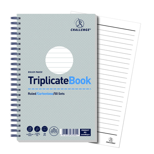 Challenge Triplicate Book 210x130 Ft Ncr Pack Of 5 - Vow