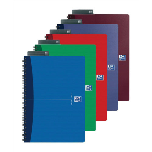 Oxford Office Wirebound Notebook Soft Cover A5 (5) - Oxford