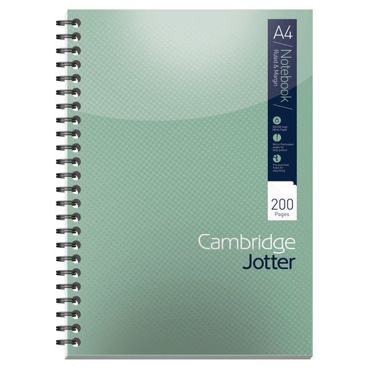 Cambridge Metallic Jotter Book A4 400039062 pack of 3 - Cambridge