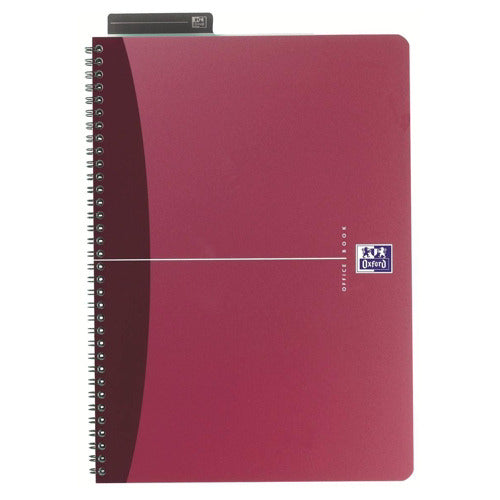 Oxford Metallic Notebook A5 Red 400051879 pack of 5 - Oxford