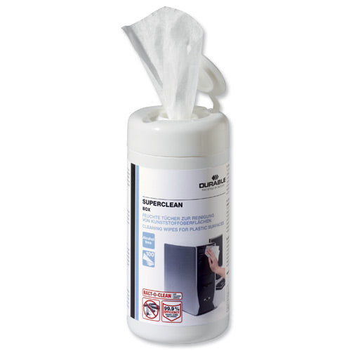 Durable Superclean Wipes (100) 5708/02 - Durable