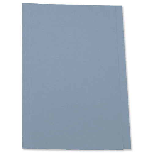 Select Square Cut Folder Foolscap Blue 180g pack of 100 - Selected