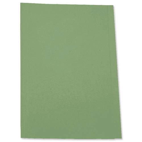 Q-Connect Green S Cut Folder 250g Pk100