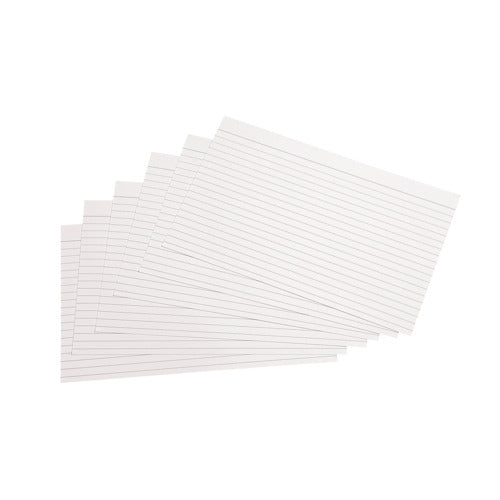Select Record Cards 203x127mm White (100) - Selected