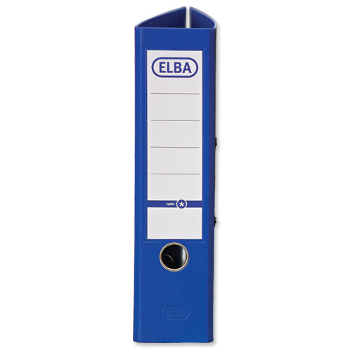 Elba Brd Lever Arch File A4 Bl 100202215 Pack Of 10 - Elba