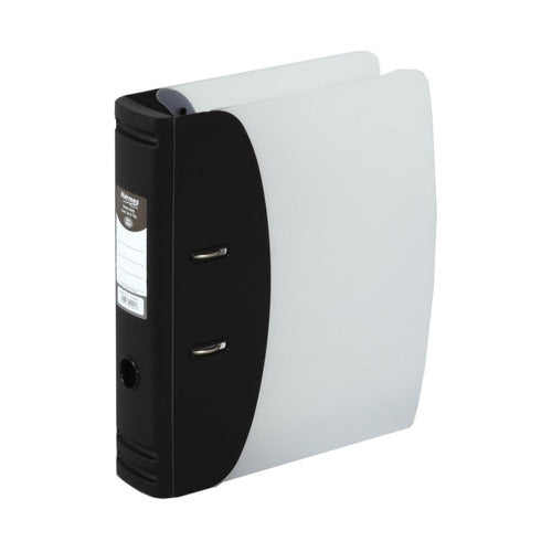 Hermes Lever Arch File A4 Black 832001 - Hermes