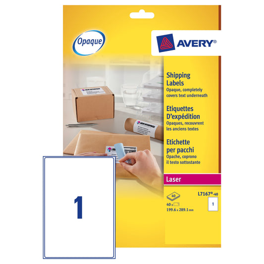 Avery Lsr Lbl Pk100 L7167-100 - Avery