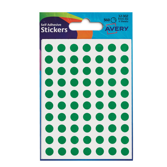 Blick Label Bag 8mm Grn Pk490 002659 - Pack Of 20 - Avery