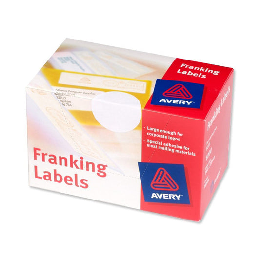 Averyl Franking Lbl Dbl All Machs Wht - Avery