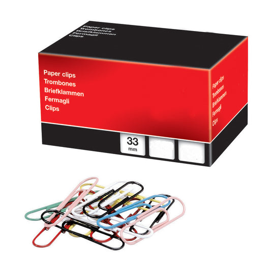 Select Paper Clip Large Assorted (10x100) - Selected