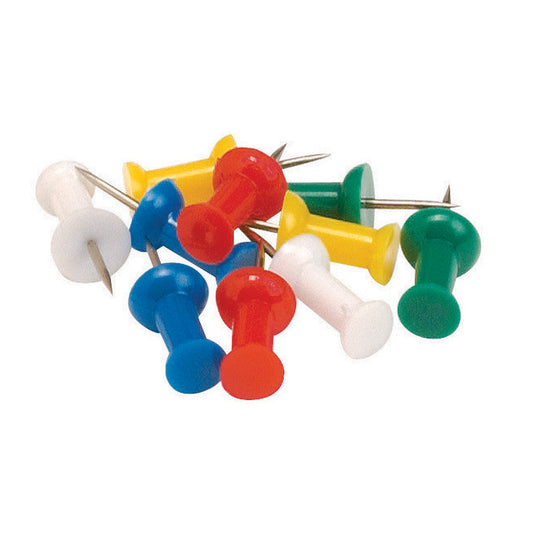 Select Push Pins Opaque Assorted (100) - Selected