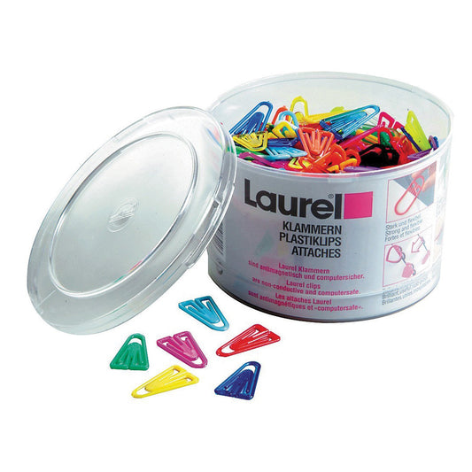 Paperclips Plastic 60mm Pk75 Ppc60 - Laurel