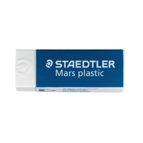 STAEDTLER Mars Plastic Eraser 52650BK2DA pack of 2