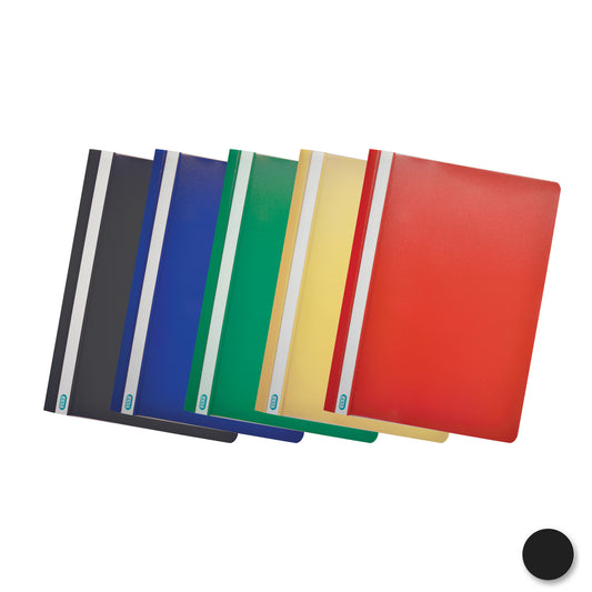 Elba Report Folder A4 Black 400055033 pack of 50 - Elba