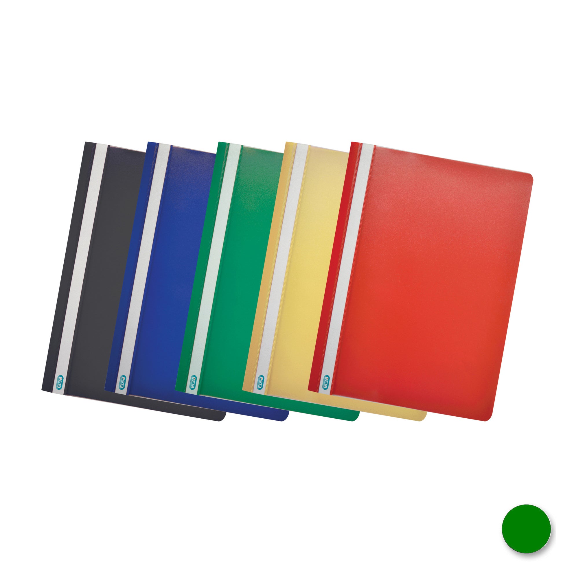 Elba Report Folder A4 Green 400055031 pack of 50 - Elba