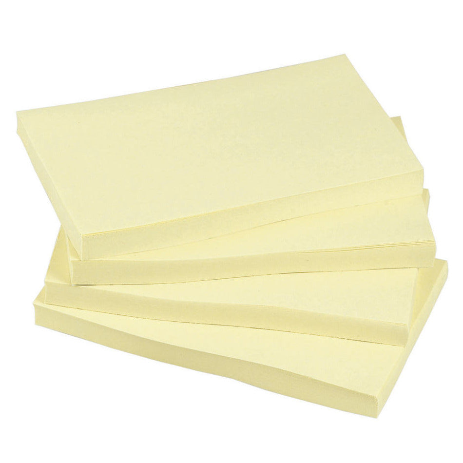 Select Repositionable Note 76x127mm Yellow pack of 12