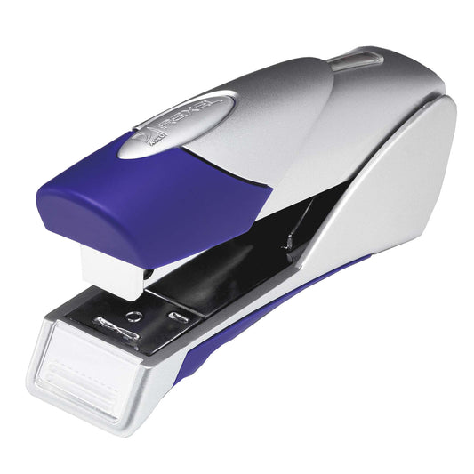 Rexel Gazelle Stapler Silver/Blue 2100011 - Rexel Crystalfile