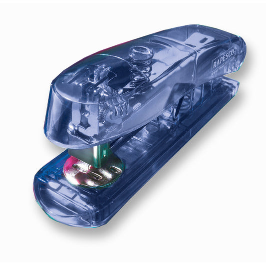 Rapesco Puffa See Thru Half-Strip Stapler Purple - Rapesco