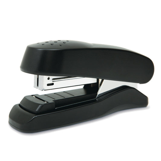 Rapesco Half-Strip Flat Clinch Stapler Black - Rapesco