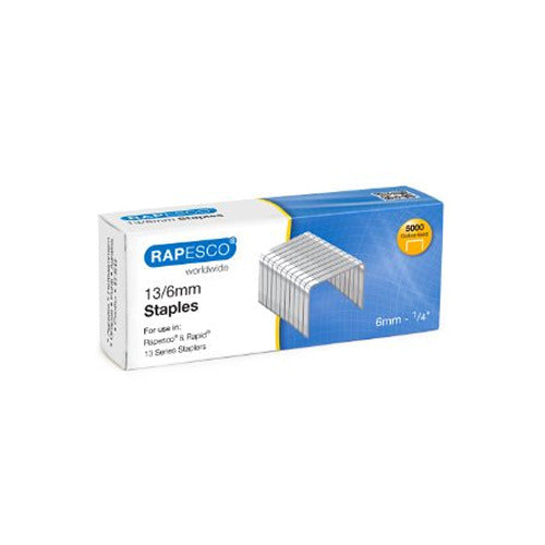 Rapesco Tacker Staples 13/6 (5000) S13060Z3 - Rapesco
