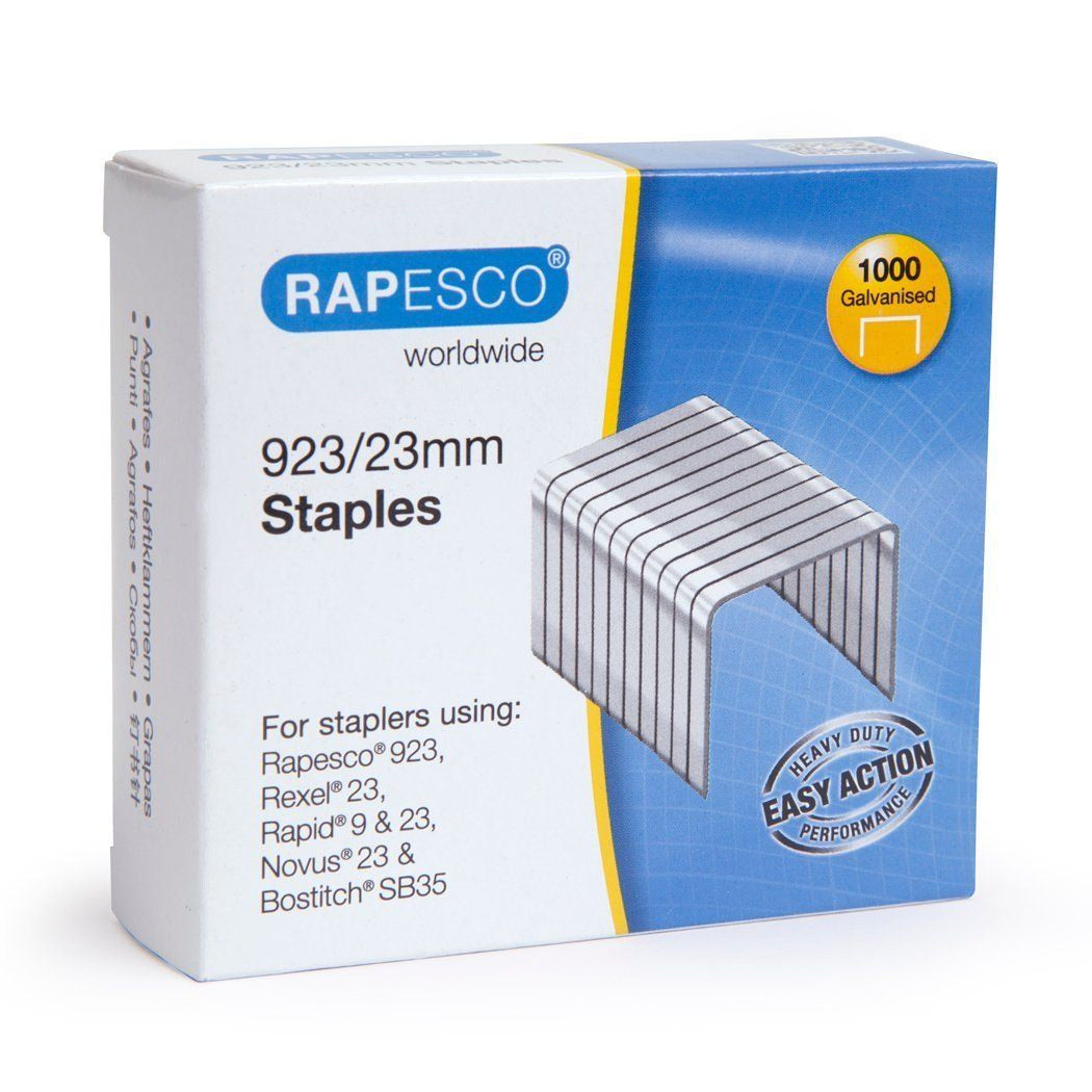 Rapesco Staples 923/23 (1000) 1242 - Rapesco