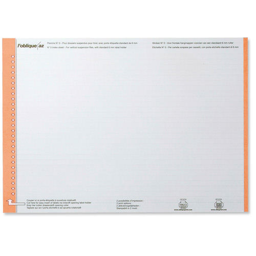 Labela Insert Elba Ultimate A20 File Inserts (10) 100330197 – Medisave UK
