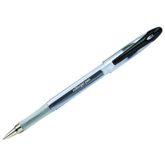 Select Rollerball Gel Pen 0.5mm Black pack of 12 - Selected
