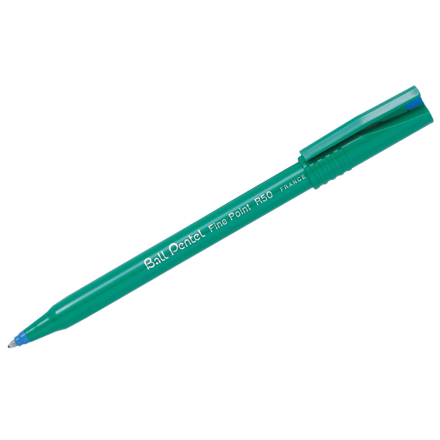 Pentel Rollerball Pen 0.4mm Blue R50-C pack of 12