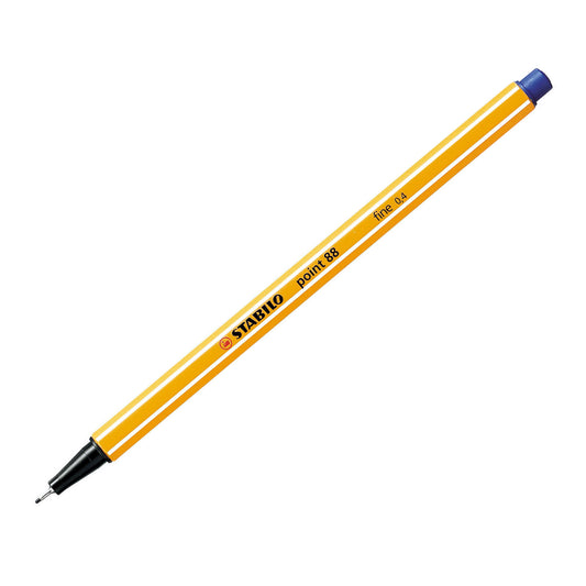 Stabilo Point 88 Fineliner Blue 88/41 Pack of 10 - Stabilo
