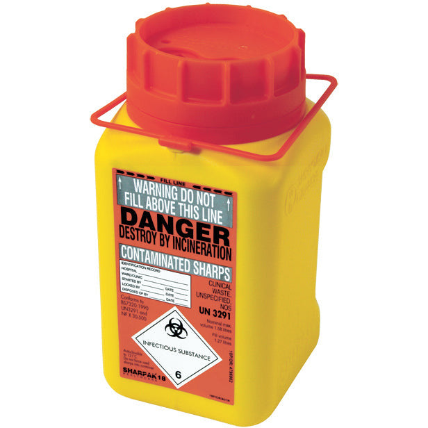 Sharpak 18 orange - 1.58ltr – Medisave UK
