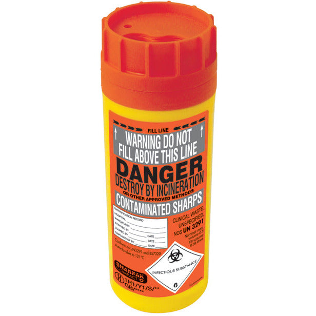 Sharpak compak orange - 0.5ltr – Medisave UK