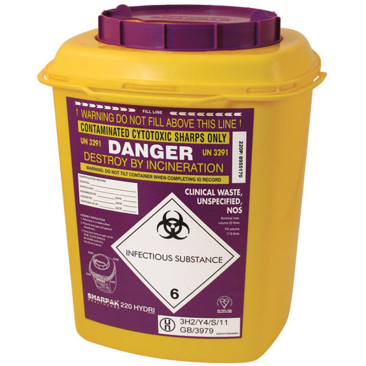 Sharpak 22L purple lid hydri mat - Sharpaks