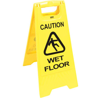 C/Works Wet Floor Sign A Frame Sign - Bunzl Catering Supplies