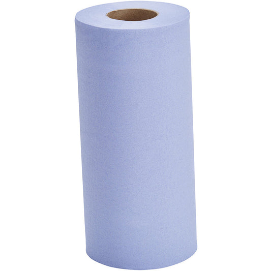 Perform Blue Wiper Roll 1.5"- 3 ply - 36mm x 250mm - Case of 24 - Northwood