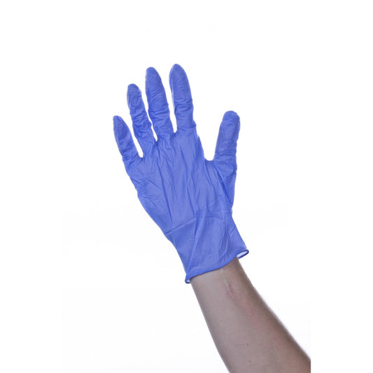Blue Sterile Nitrile Gloves - Small x 1 Pair