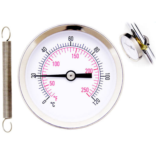Pipe Thermometer, radiator thermometer