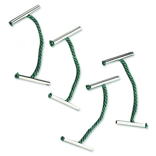 Q-Connect Metal Treasury Tag 51mm (Pack of 100) KF04581 - Q-Connect