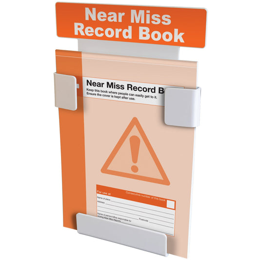 Near Miss Record Book Station plus FREE Near Miss Book (A4)