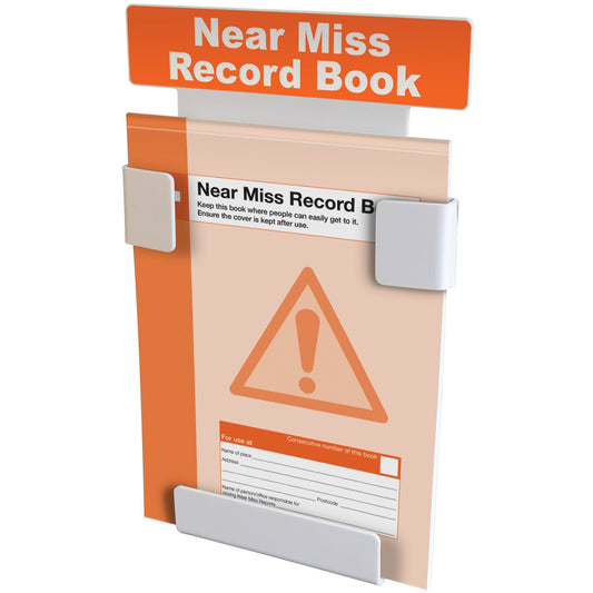 Near Miss Record Book Station plus FREE Near Miss Book (A4) - Safety First Aid