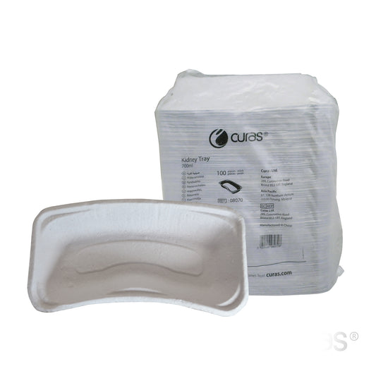 Kidney Tray, 700ml, WardPak - Pack of 100 - Curas