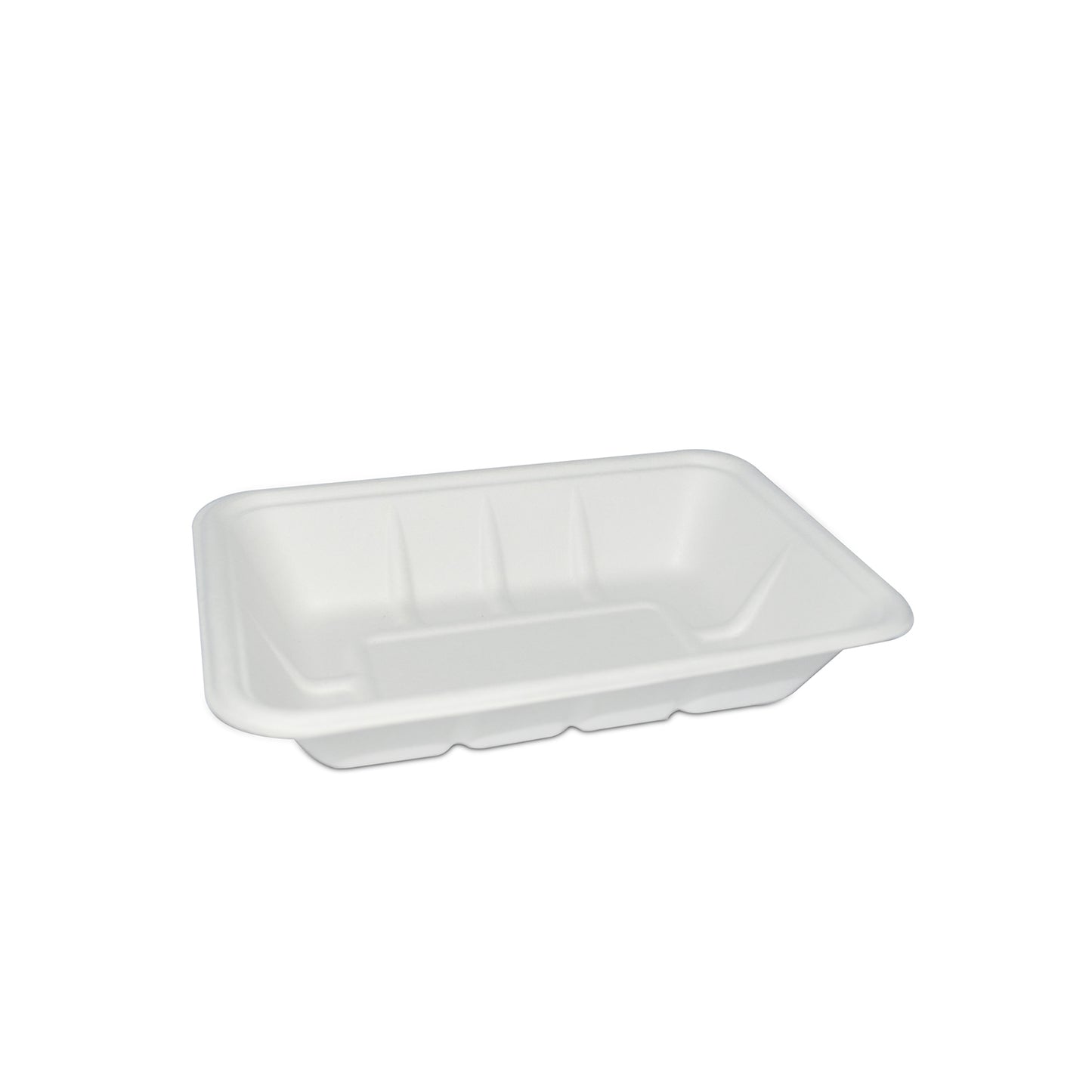 Deep Tray, Pure Fiber, Small - Pack of 100 - Curas
