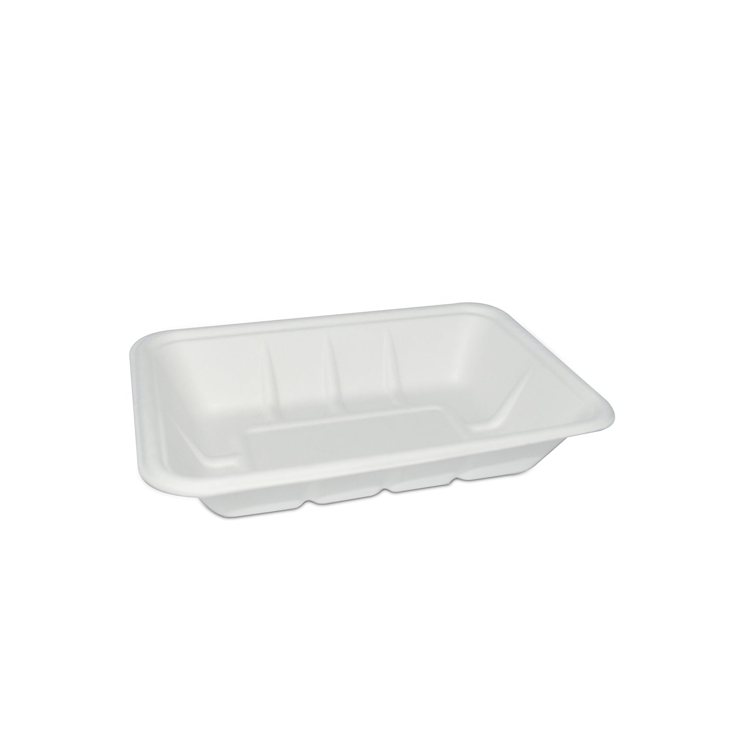 Deep Tray, Pure Fiber, Small - Pack of 100 - Curas