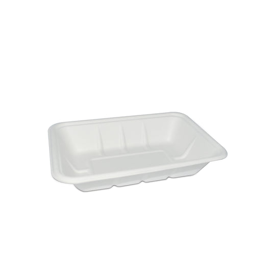 Deep Tray, Pure Fiber, Small - Pack of 100 - Curas