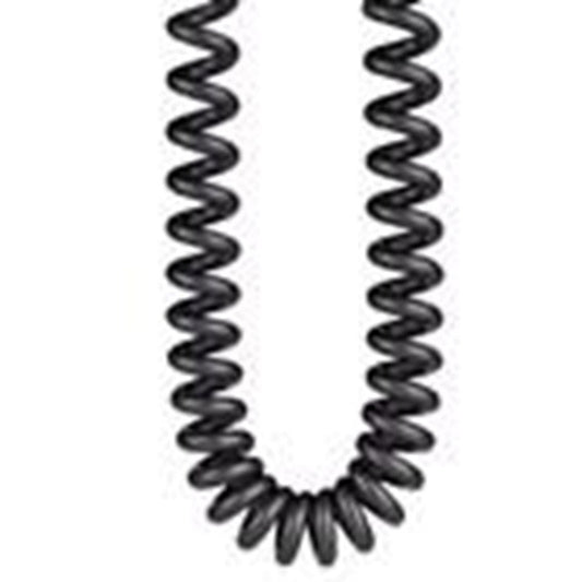 Coiled Latex Tubing, Black - Riester