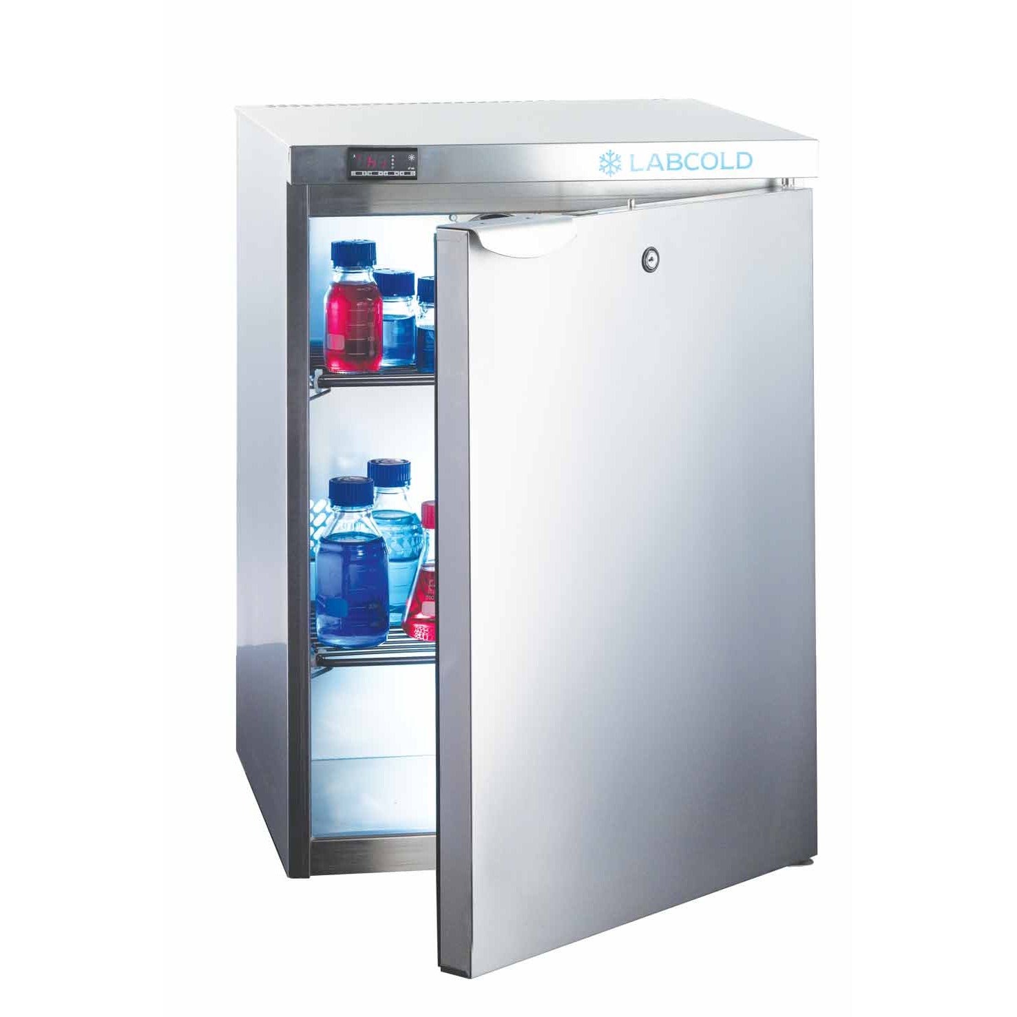Labcold Advanced Freezer (-20) - 150L - Solid Door - S/Steel - RAFR05203 - Labcold