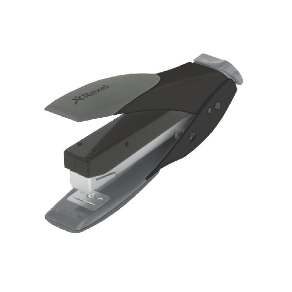 Rexel Easy Touch Low Force 30 Half Strip Nietmachine Zwart/Grijs Rexel Easy Touch Low Force 30 Half Strip Nietmachine Zwart/Grijs