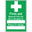First Aid Box Situated sign, 300*200mm Rigid