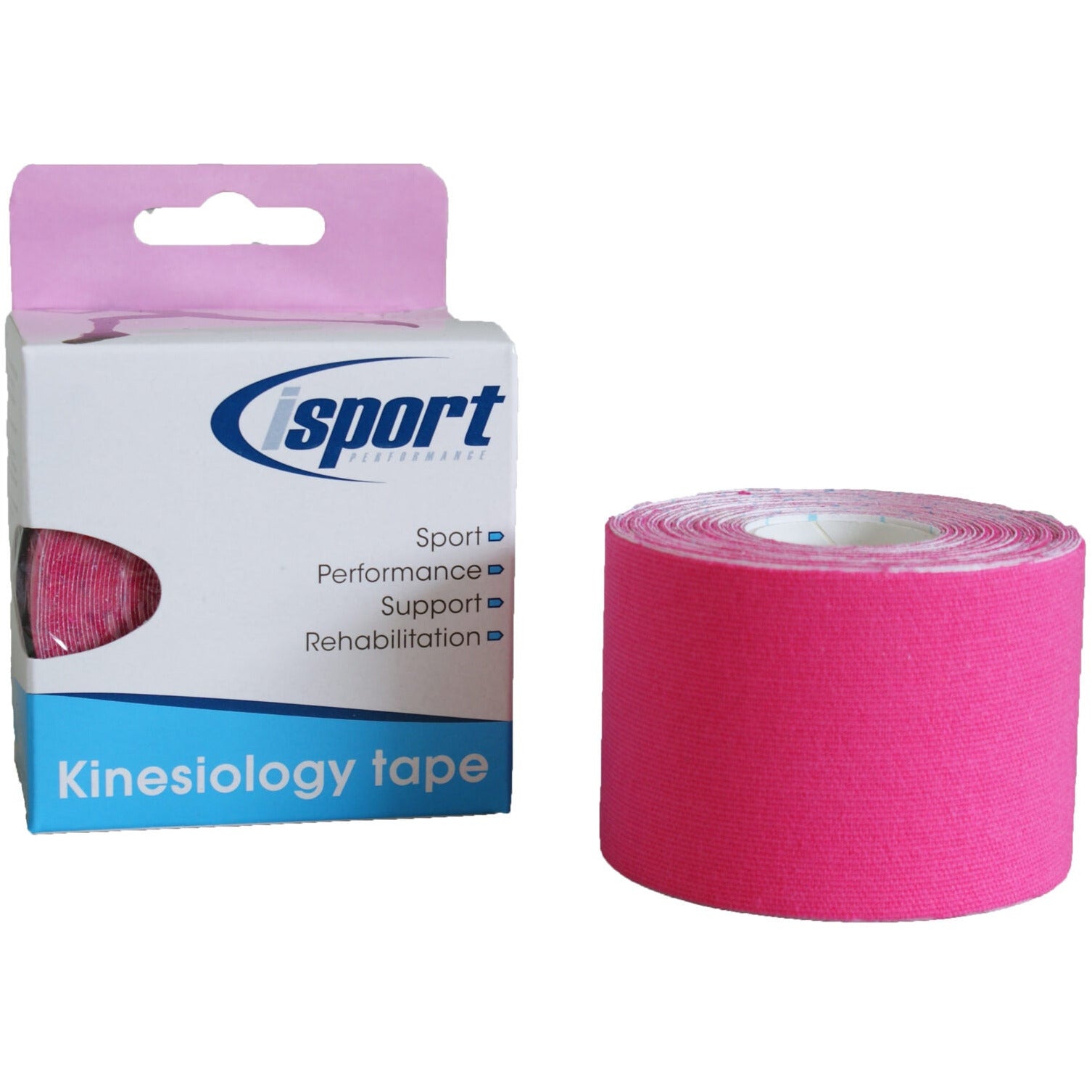 Kinesiology Tape Pink 5cm x 5m (meters) - Medisave UK