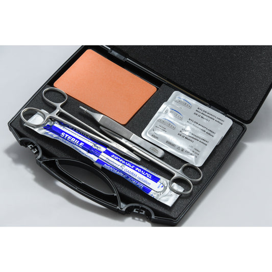 Suture Training Kit With 3 Layer Realsuturesuture Pad Light Skin (4-0 Suture) - Erler Zimmer